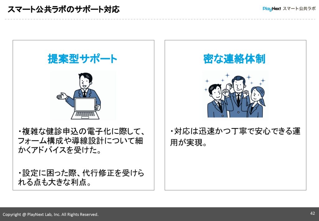 第24回スマート公共ラボ活用事例セミナー。北海道当麻町の事例。スマート公共ラボは、LINE公式アカウントを活用し自治体業務のDXを実現できるサービス。広報のセグメント発信から、AIチャットボットを活用しごみ捨て情報など様々なお問合せをLINEで対応でき、また、コロナワクチン予約システムなどオンラインで各種申請、予約や、住民票のコピーなど決済まで完結できる電子申請など様々な自治体業務をデジタル化することができます。